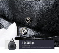 Bolsa de viaje, viaje de viaje de negocios de gran capacidad, mochila de mensajero portátil de hombro, impermeable de cuero. - details 31