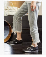 Nuevos zapatos deportivos versátiles puntiagudos zapatos de plataforma casual de las mujeres zapatos de las mujeres de moda marea - details 15