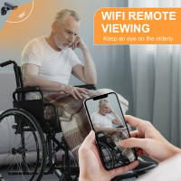 Cámara inalámbrica desconectada sin perforaciones con visión nocturna HD para interiores y exteriores 1080P - details 17