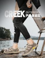 Sandalias para hombre, zapatos informales, zapatillas de playa de verano, comodidad para caminar al aire libre, diseñador de lujo, cuero, moda, deporte transpirable - details 1
