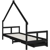Estructura de Cama Infantil con cajones Madera de Pino 80x160cm - details 49