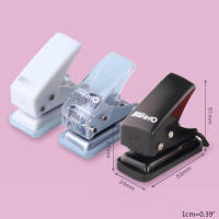 Mini Perforadora Individual Portátil Herramientas de Sujetación de Documentos para Oficina y Estudiantes Adecuada para Scrapbooking y Perforación de Agujeros en Papel - details 6
