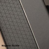 Cuaderno A5 de 200 páginas con hebilla magnética y marcapáginas, cuaderno para estudiantes, organizador de Agenda diario de papel grueso resistente al desgaste - details 4