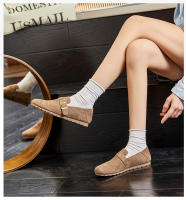 Nuevos zapatos blancos de cuero, nuevos zapatos individuales de suela plana, zapatos casuales versátiles, zapatos de mujer de temperamento retro para niños - details 20
