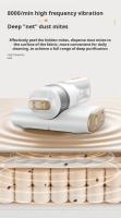 Aspiradora inalámbrica de mano con gran potencia de succión, dispositivo de eliminación de polvo y ácaros - details 7