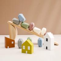 Juguetes de enhebrado de animales para bebé, balancín de madera, juegos de mesa, Montessori, habilidad práctica, bloques - details 15