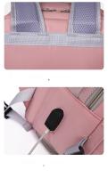 Mochila De Viaje De 16 Pulgadas Para Mujer, Morral Para Ordenador Portátil Con Carga USB Y Bolsa Para Zapatos - details 23