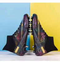 Zapatos de fútbol juveniles de caña alta con clavos largos antideslizantes para deportes de entrenamiento en oferta - details 19
