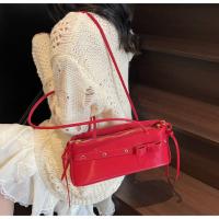 Bolso portátil con forma de palo francés, cinta con lazo Y2K, bolso de hombro con lazo, estilo francés coreano, bolso para axilas, trabajo - details 21
