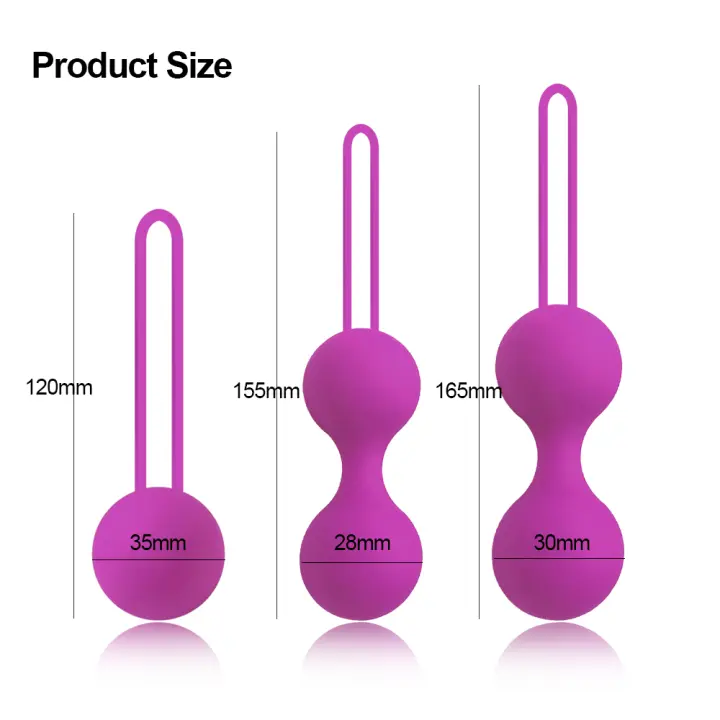 Bola Vaginal de silicona para mujer, simulador de Kegel, Bola de Geisha inteligente, ejercitador chino Ben Wa - 1