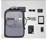 Mochila Oxford de gran capacidad para hombre, morral de viaje con carga USB, para negocios, para ordenador - details 4