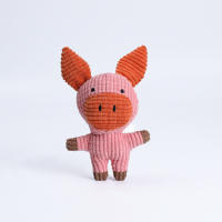 Juguete Dental de peluche para masticar para perros, varios estilos, vaca, conejo, lechón, masticadores agresivos, gran raza - details 3