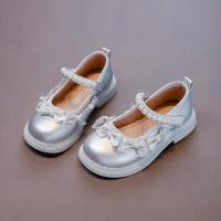 Zapatos de cuero para niñas, calzado de moda de estilo coreano, suela suave, antideslizante, planos elegantes y versátiles, novedad de otoño, 2024 - details 3