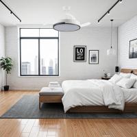 Ventilador de techo dc plumax modelo, 3 acabados a elegir, eficiente tecnología led de 45w de 4400 lúmenes, mando a distancia - details 2
