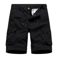 Pantalones Cargo de Algodón 100% para Hombres Cintura Elástica, Múltiples Bolsillos, Estilo Táctico Militar de Verano - details 5