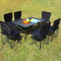 Equipo portátil para acampar con forma de luna para picnic, nuevas sillas de metal, sillas plegables para exteriores - details 2