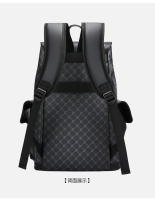 Nueva mochila escolar para chicos de secundaria, mochila universitaria de moda, bolsa de palmo oblicuo de viaje, mochila ligera de alta gama. - details 28