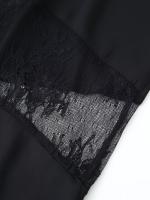 Ropa de mujer europea y americana temperamento ajustado con cuello en V empalme de encaje vestido de tirantes sin espalda - details 9
