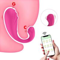 Vibrador Bluetooth para Mujer Estimulación Clitoris y Punto G Masajeador Anal Wearable - details 14