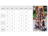 Conjunto de 2 piezas para mujer, Top con tirantes finos y estampado Floral, falda larga con volantes, informal, Verano - details 0
