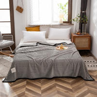 Manta de lana suave y esponjosa de dos lados para sala de estar, oficina y dormitorio, manta cálida de invierno - details 6