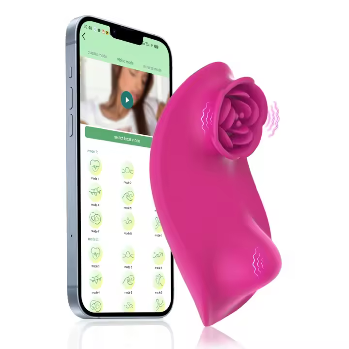 Vibrador Wearable Controlado por APP Estimulador Clitorial para Mujeres - 1
