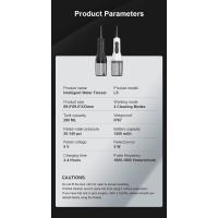 Irrigadores Dental Bucal Portatil Inalámbrico Profesional con 4 Boquillas 4 Modos 260 ML, IPX7 Impermeable, Irrigador Bucal Electrico de Viaje y Familia para Viajar y Uso Doméstico,USB Recargable Para Limpieza de Dientes ,Limpieza bucal - details 11