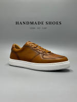Zapatos deportivos y de ocio versátiles de cuero vacuno de primera capa retro de alta gama - details 11