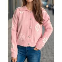 Suéteres de punto para mujer en estilo coreano Moda casual Corto t Primavera Otoño Ideal para salir - details 2