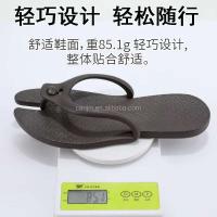 Nuevas zapatillas antideslizantes plegables portátiles de alta calidad, chanclas de diseño Eva para hombre, uso doméstico, asequibles para mujeres - details 0