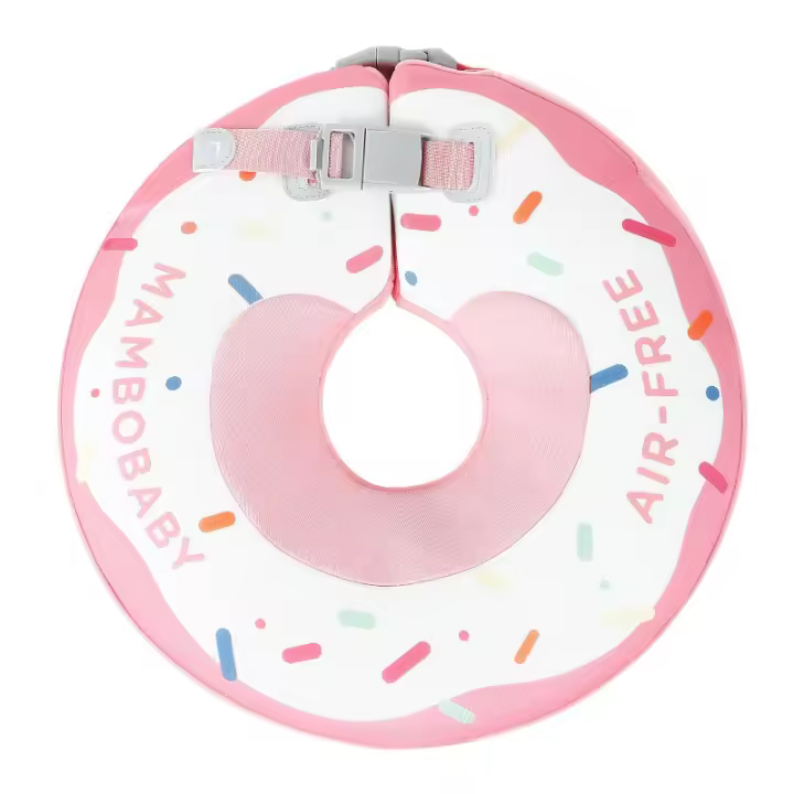 Mambobaby nuevo anillo de cuello inflable libre infantil anillo de natación para bebé hogar piscina flotador anillo collar - 1