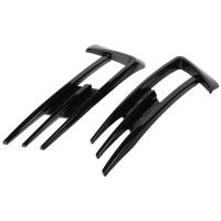 Parachoques de coche negro brillante, luz antiniebla, cubierta de rejilla, embellecedor, para Golf 7, MK7, 2013-2017 - details 1