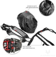 Mochila trasera impermeable de fibra de carbono para motocicleta, paquete de asiento trasero, Kit cruzado, bolsa para casco - details 5