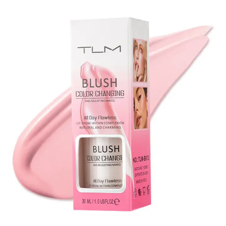 Crema Ligera para la Cara con Cubierta Maturada Fundación de Piel Oscura que Cambia de Color - 1