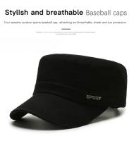 Sombrero militar plano para hombre, Simple y versátil, sombrero de mediana edad, primavera y otoño, lengua de pato, moda informal, nuevo estilo - details 0