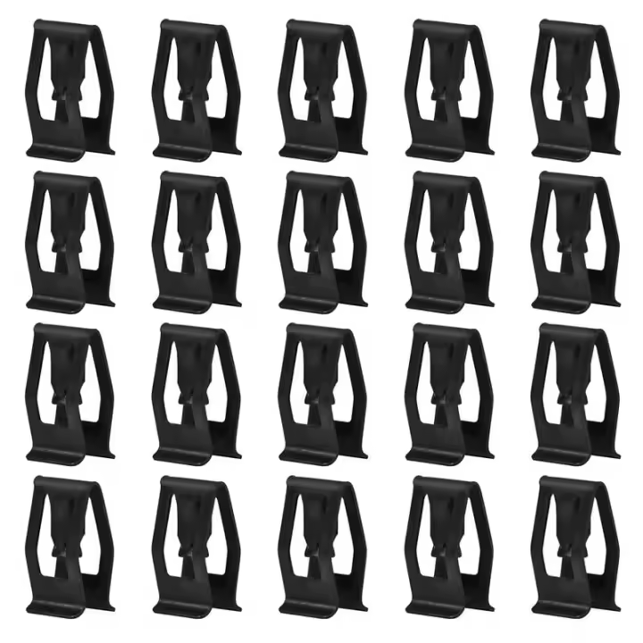 WHALETAIL 20 clips universales para molduras automotrices, reemplazo de retenedor de metal, clip para tablero de consola delantera que se adapta a la mayoría de los automóviles - 1