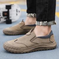 Zapatos de Trabajo Transpirables para Hombres Versátiles, Antideslizantes, Cómodos con Suela de Goma - details 4