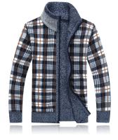 Cárdigan de suéter de lana para hombre de invierno, chaqueta de suéter cálida, chaqueta de punto para ropa de hombre - details 8