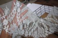WM Encaje de Pencillos de 3 Metros con Línea de Corte para Vestido de Boda Accesorios de Velo Decorativos Material de Tela de Malla Poliéster Tipo de Goods Normales - details 4