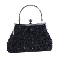 Bolso de mano vintage de bordado de cuentas, bolso de noche, cheongsam clásico, combinación perfecta - details 2