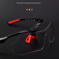 Gafas de seguridad para ciclismo, a prueba de impactos, a prueba de viento, protección HD, lentes coloridos, moda, deporte al aire libre, gafas para montar - details 1