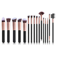 Set de Pinceles de Maquillaje de Alta Calidad de 16 Piezas Brochas Sintéticas para Cara y Ojos para Corrector de Polvo de Base Blush Eyeshadow - details 0