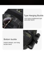 Mochila táctica de camping, bolso deportivo de hombro para senderismo, escalada, ciclismo, pesca - details 6