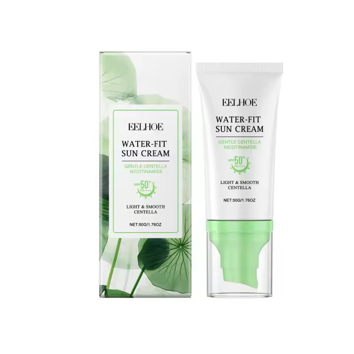 Crema Protectora Centela SPF50+ Hidratación Profunda, Refresca Piel Seca, Impermeable, Cuidado de Belleza para la Cara - 1