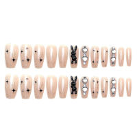 Uñas postizas translúcidas cuadradas largas, material ABS suave para uñas y piel, manicura para principiantes - details 5