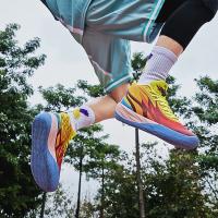 Zapatillas de baloncesto a la moda para hombre, zapatos deportivos impermeables para entrenamiento de gimnasio zapatillas - details 7