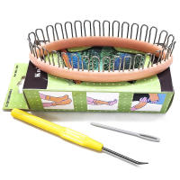 Aguja de Punto para Medias y Bufanda de Punto Herramienta de Costura DIY Artesanía de Punto de Lana con Pegajosa para Bufanda Gorro - details 2