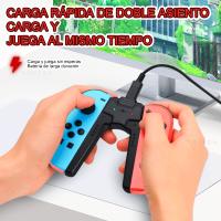 RGB Gamepad Para nSwitch Mando Control Joystick para Switch oled Joypad Con RGB/Turbo/ Vibración y 6 ejes Controlador de Juego - details 2