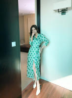 Vestido de noche Vintage para mujer, traje largo ajustado, estampado Y2K, informal, para fiesta y playa, Verano - details 113