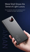 Baseus Cargador portátil 20000mAh PD 22.5W-65W Carga rápida, Batería externa, Conector micro USB - details 10